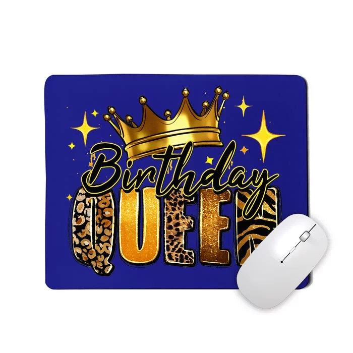 Birthday Queen African Birthday American Afro Mousepad