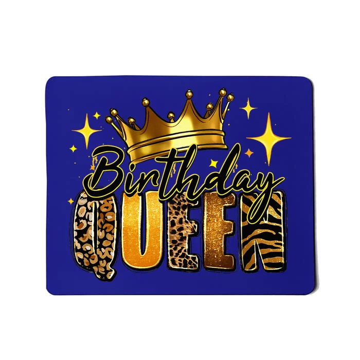 Birthday Queen African Birthday American Afro Mousepad