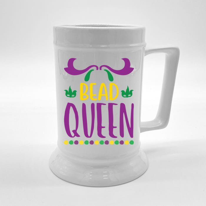 Bead Queen Front & Back Beer Stein