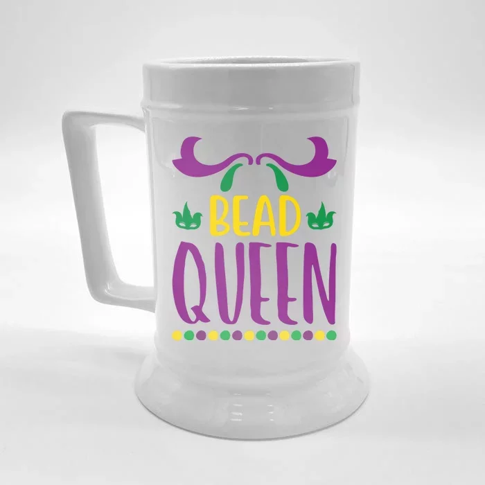 Bead Queen Front & Back Beer Stein