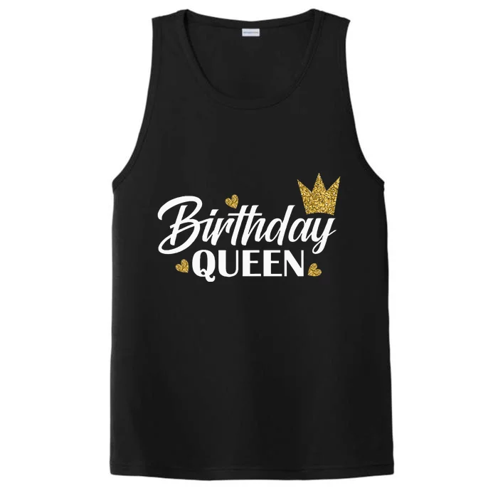 Birthday Queen Performance Tank