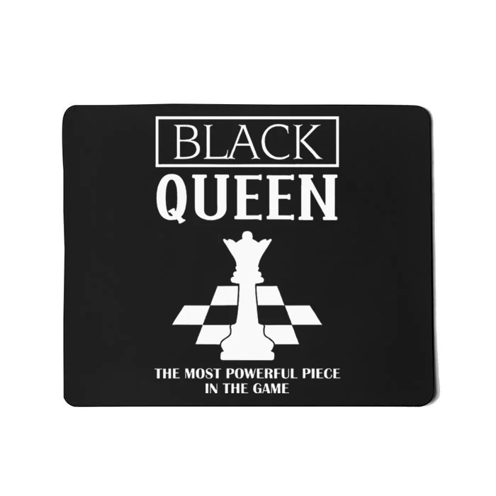 Black Queen Beautiful African American Woman Afro Queen Mousepad