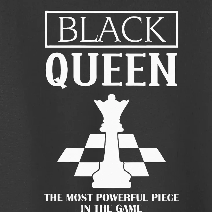 Black Queen Beautiful African American Woman Afro Queen Toddler T-Shirt