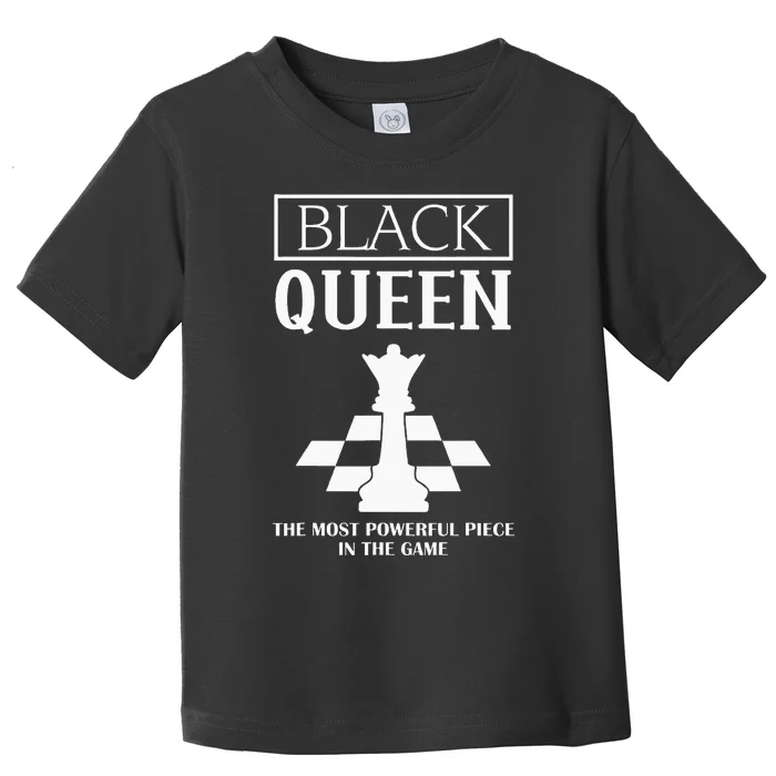 Black Queen Beautiful African American Woman Afro Queen Toddler T-Shirt