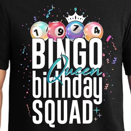 Bingo Queen Birthday Squad Pajama Set