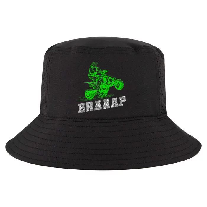 Braap Quad Biker Atv 4 Wheeler Funny Brap Quad Cool Comfort Performance Bucket Hat