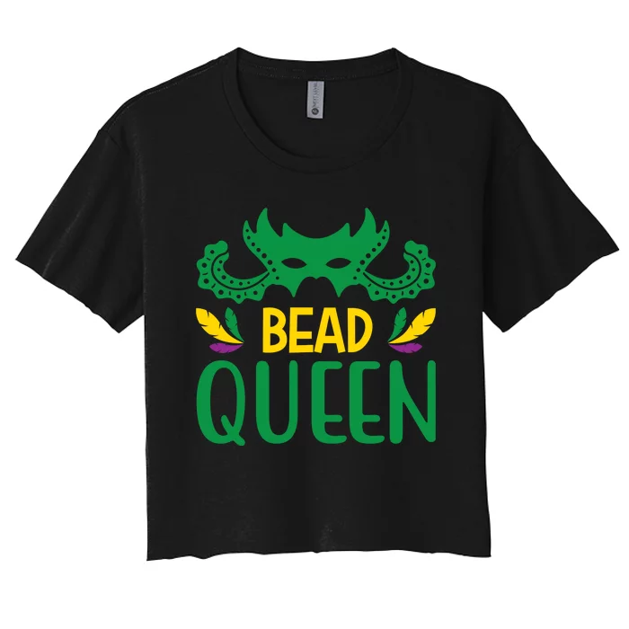 Bead Queen Women's Crop Top Tee