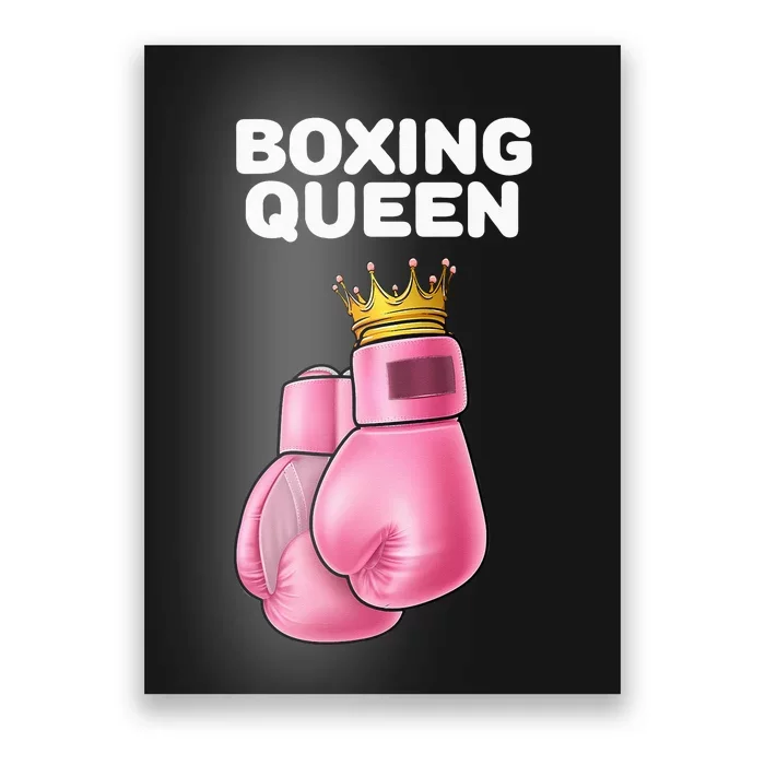 Boxing Queen Boxing Boxer Boxing Poster