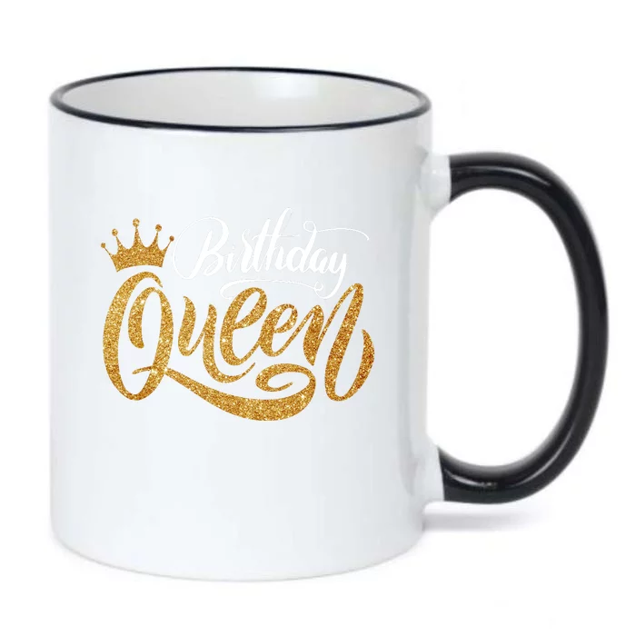 Birthday Queen Black Color Changing Mug