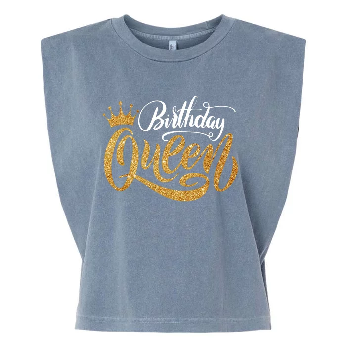 Birthday Queen Garment-Dyed Women's Muscle Tee