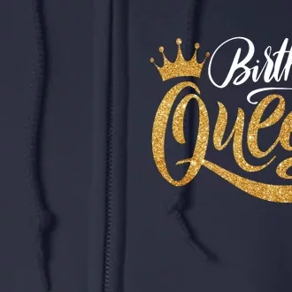 Birthday Queen Full Zip Hoodie