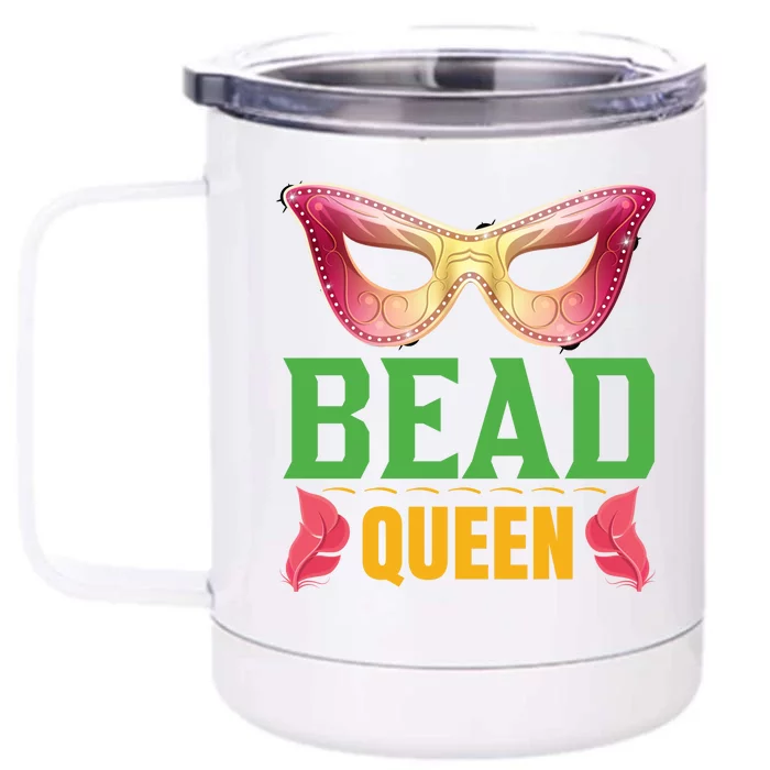 Bead Queen Front & Back 12oz Stainless Steel Tumbler Cup