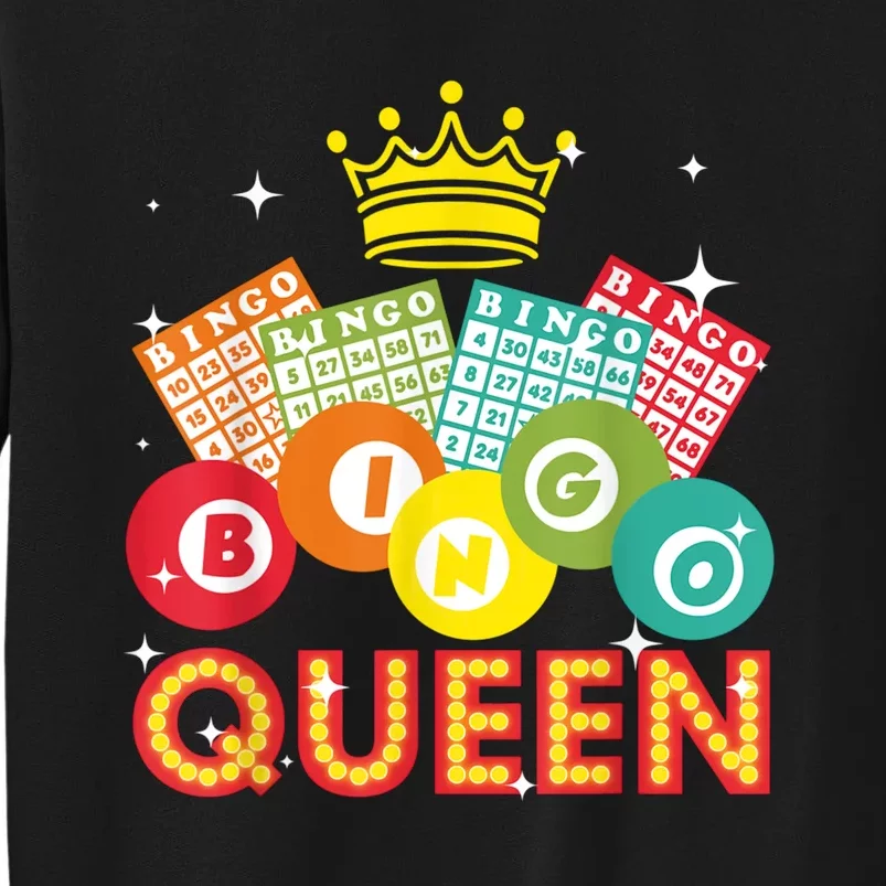 Bingo Queen Casino Players Tall Sweatshirt