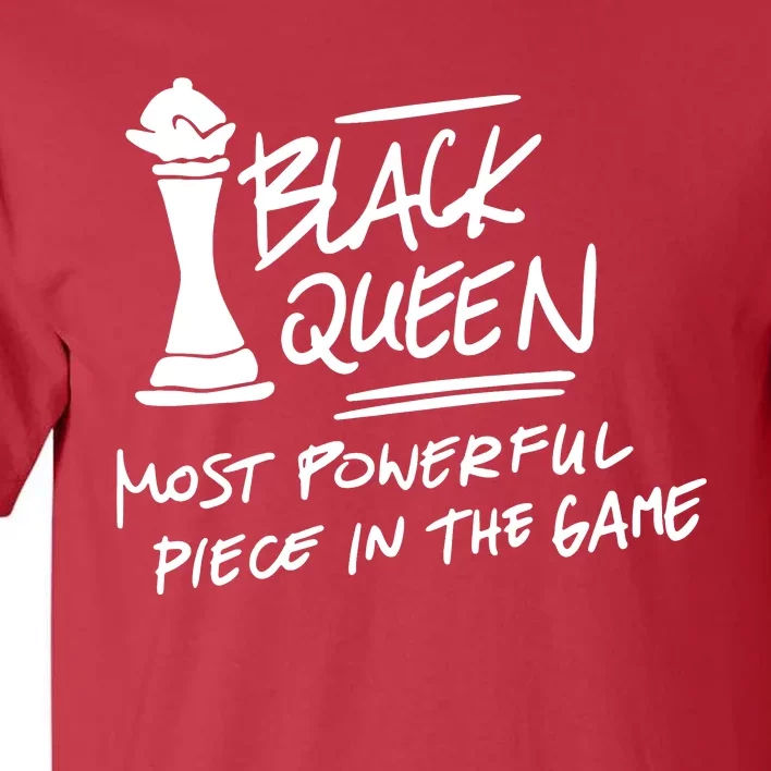 Black Queen Chess Piece Blm Graphic Tall T-Shirt