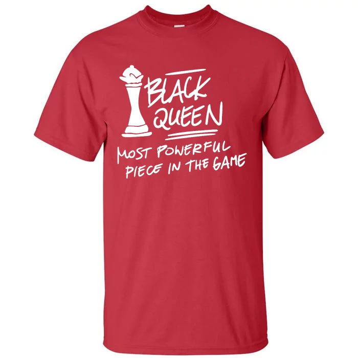 Black Queen Chess Piece Blm Graphic Tall T-Shirt