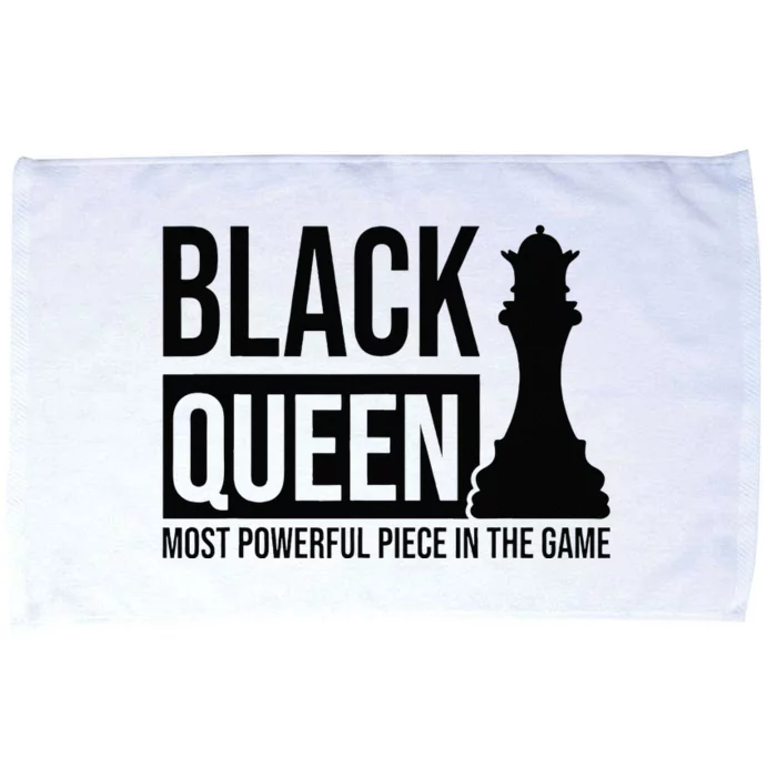 Black Queen Culture Heritage Power Pride Strength Self Love Microfiber Hand Towel