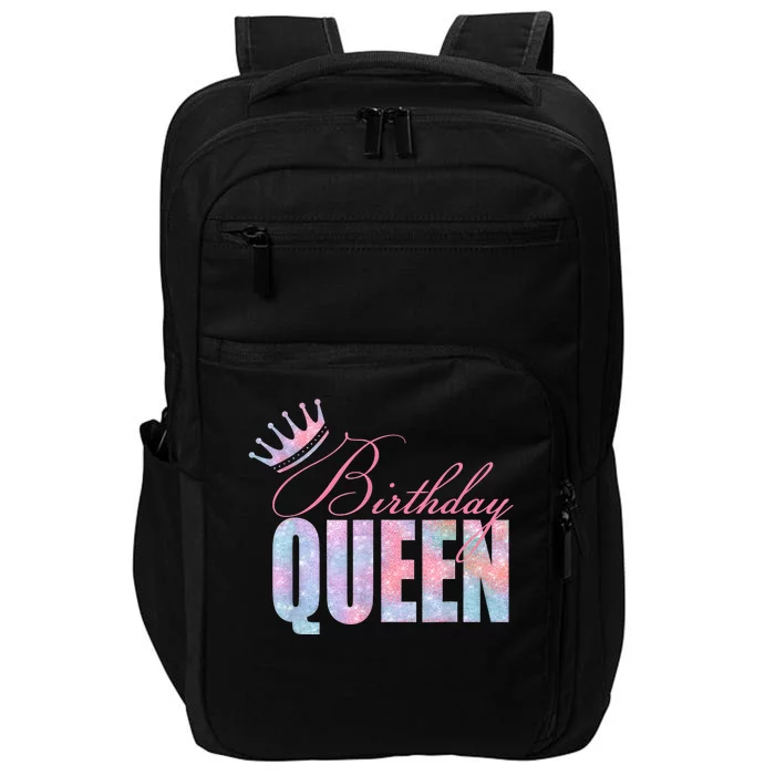 Birthday Queen Daughter Or Mom´s Birthday Party Impact Tech Backpack