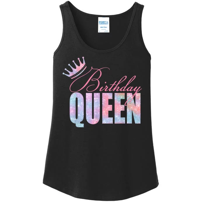 Birthday Queen Daughter Or Mom´s Birthday Party Ladies Essential Tank