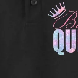 Birthday Queen Daughter Or Mom´s Birthday Party Dry Zone Grid Performance Polo