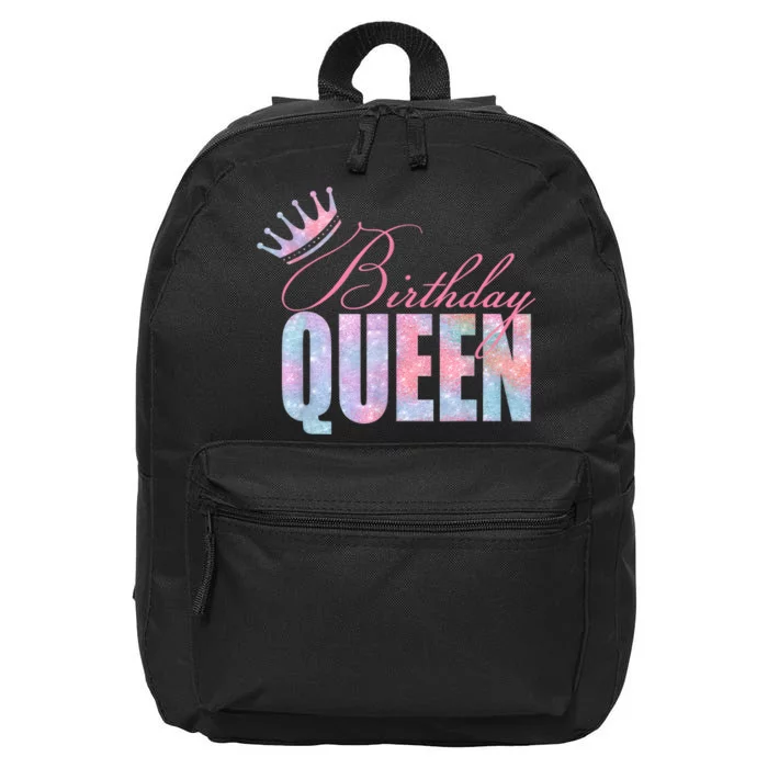 Birthday Queen Daughter Or Mom´s Birthday Party 16 in Basic Backpack