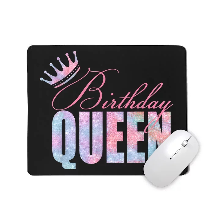 Birthday Queen Daughter Or Mom´s Birthday Party Mousepad