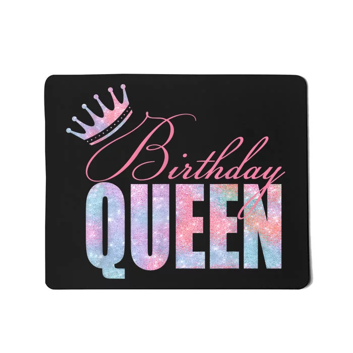 Birthday Queen Daughter Or Mom´s Birthday Party Mousepad