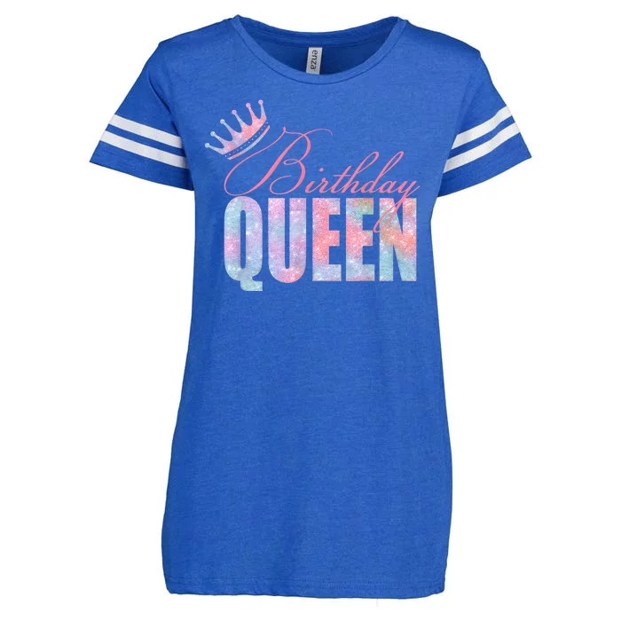 Birthday Queen Daughter Or Mom´s Birthday Party Enza Ladies Jersey Football T-Shirt