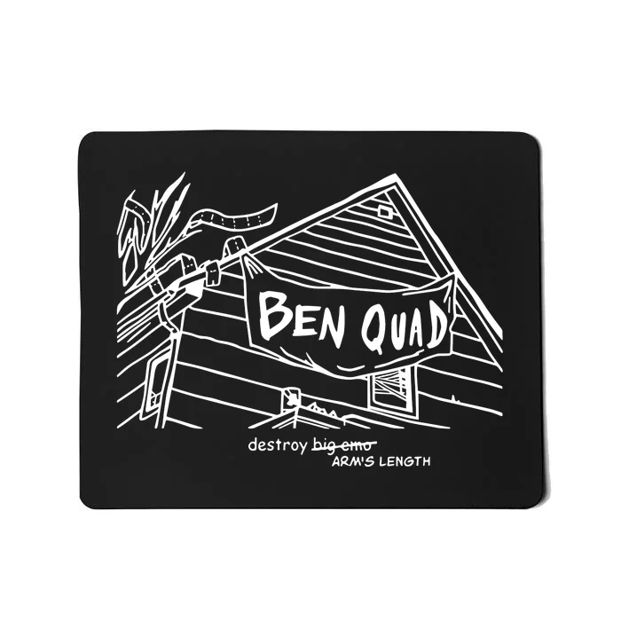 Ben Quad Destroy ArmS Length Mousepad