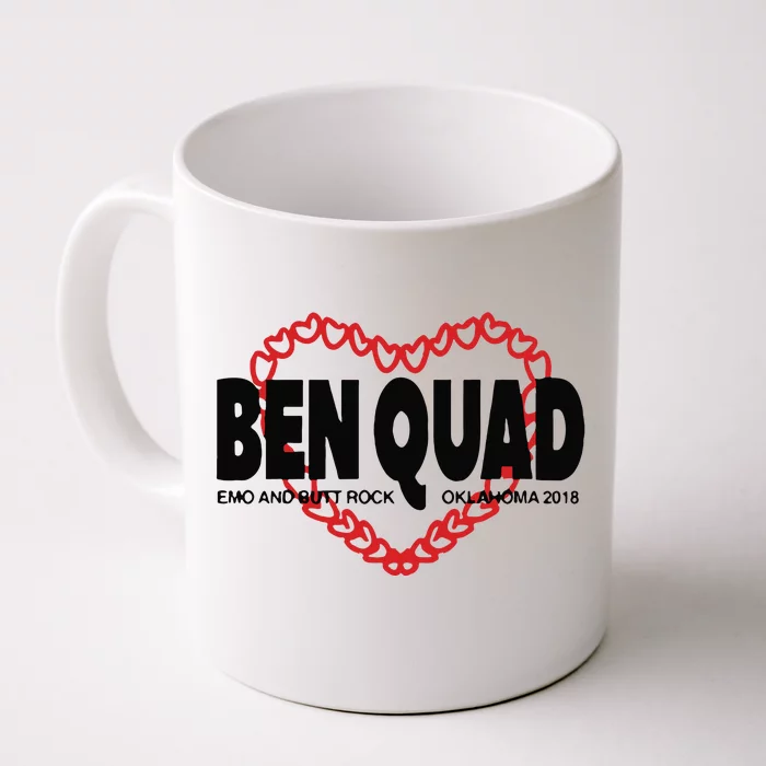 Ben Quad Dog Hearts Emo And Butt Rock Oklahoma 2018 Front & Back Coffee Mug