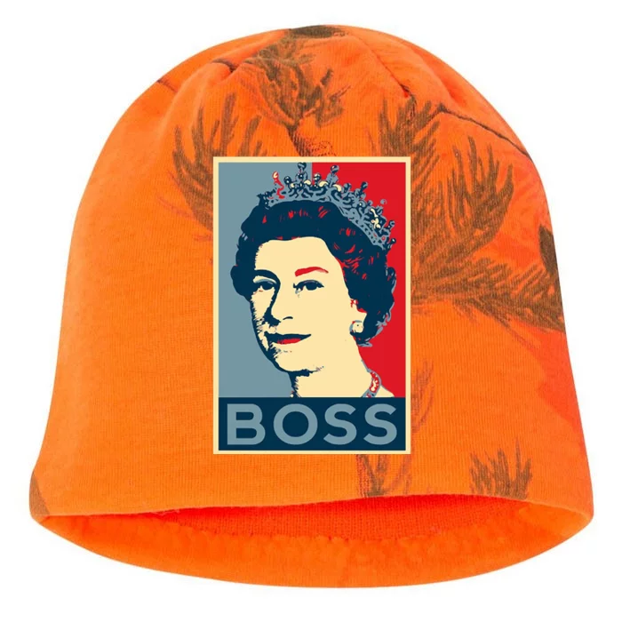 Boss Queen Elizabeth Retro Vintage Kati - Camo Knit Beanie