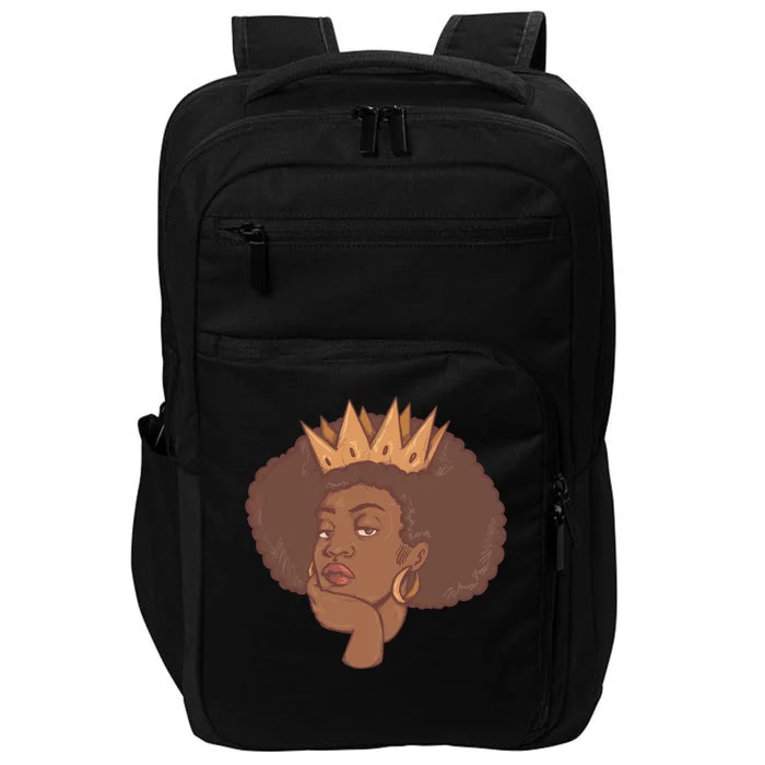 Black Queen Female Impact Tech Backpack