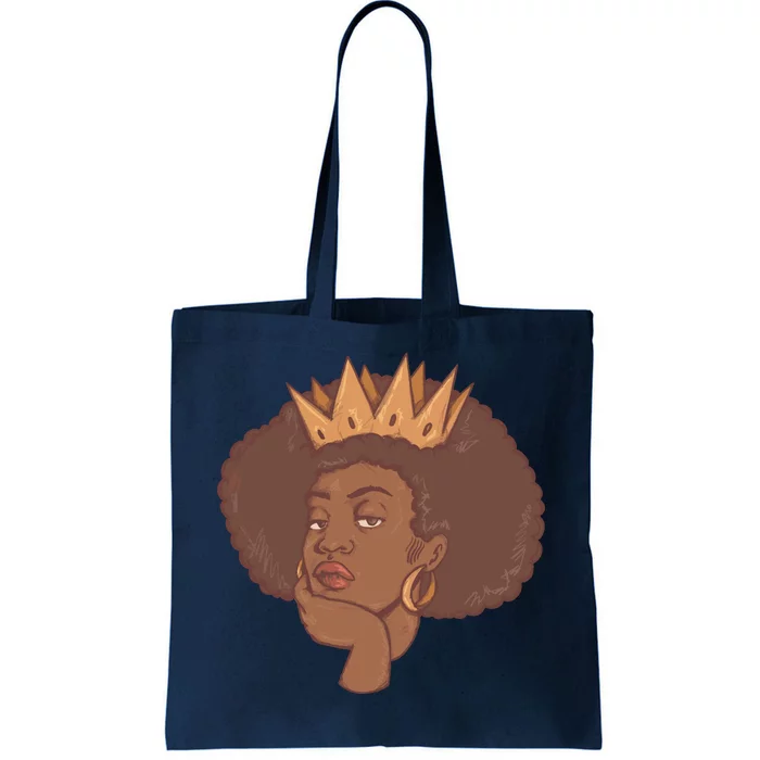 Black Queen Female Tote Bag