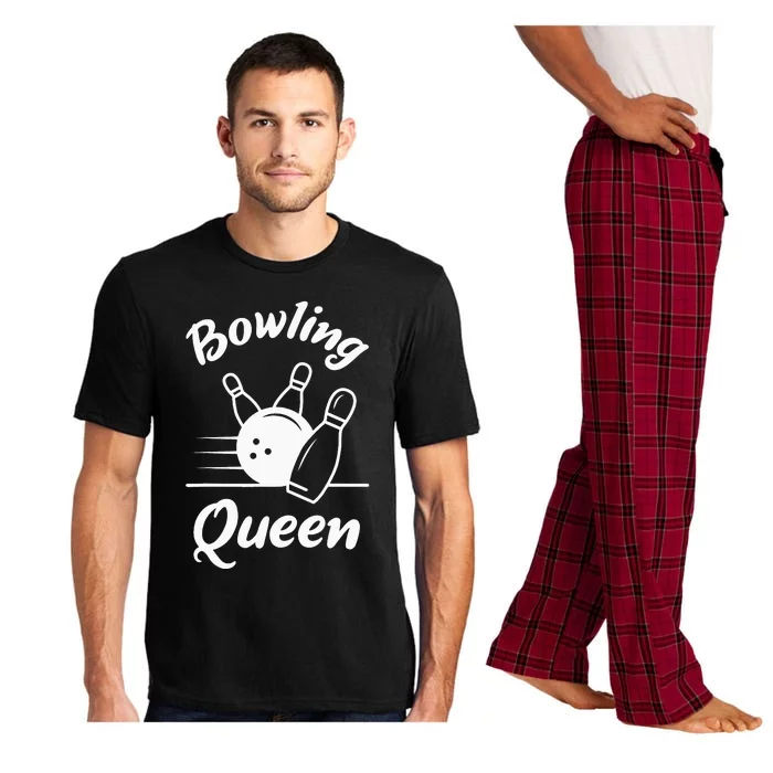 Bowling Queen Funny Bowler Mom Bowl Mothers Day Pajama Set