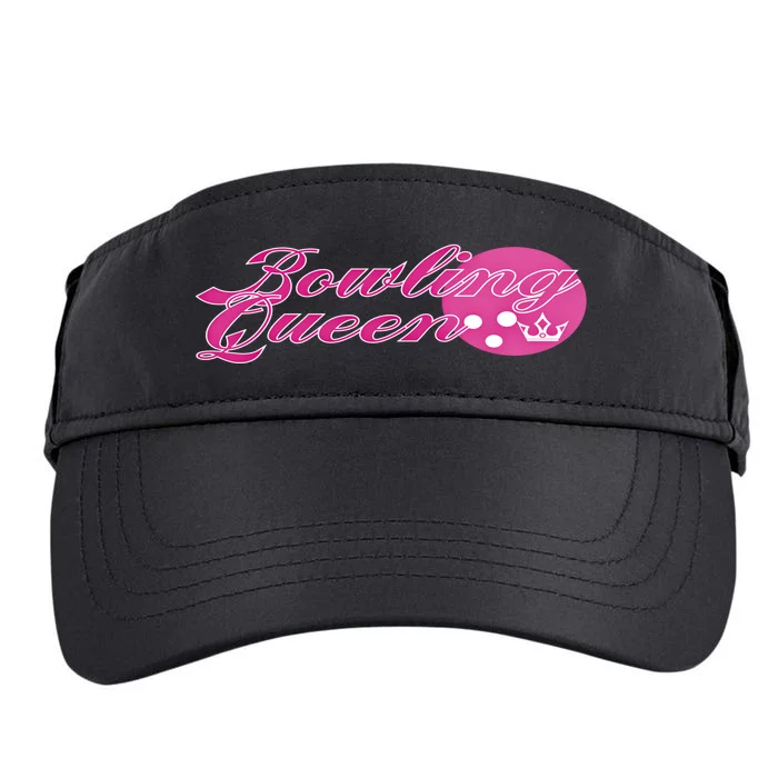 Bowling Queen Gift Adult Drive Performance Visor