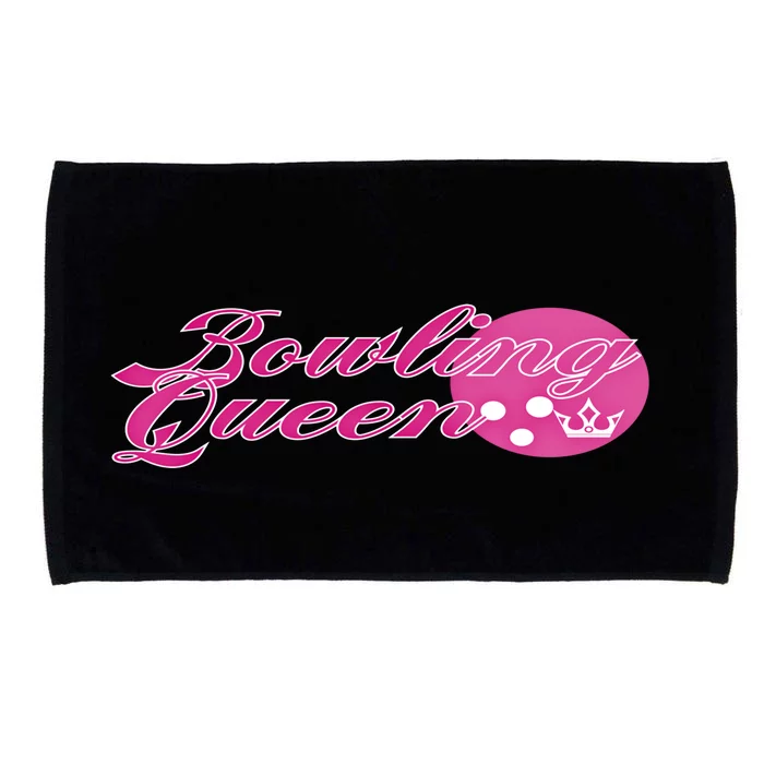 Bowling Queen Gift Microfiber Hand Towel