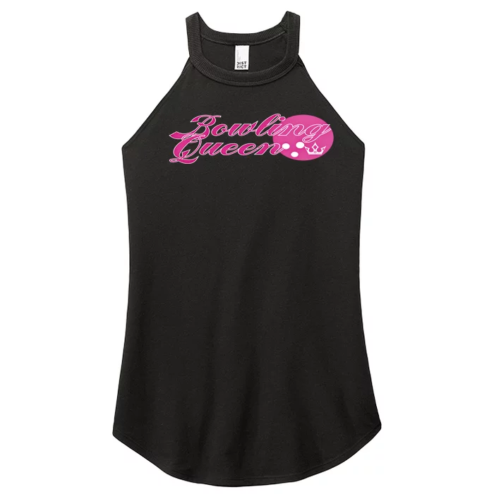 Bowling Queen Gift Women’s Perfect Tri Rocker Tank