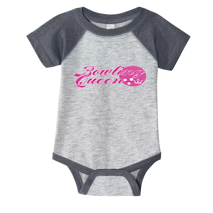 Bowling Queen Gift Infant Baby Jersey Bodysuit