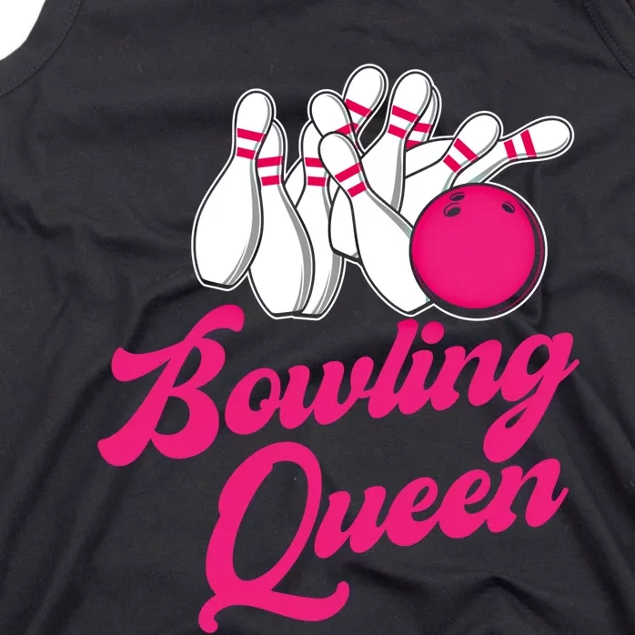 Bowling Queen Gift Tank Top