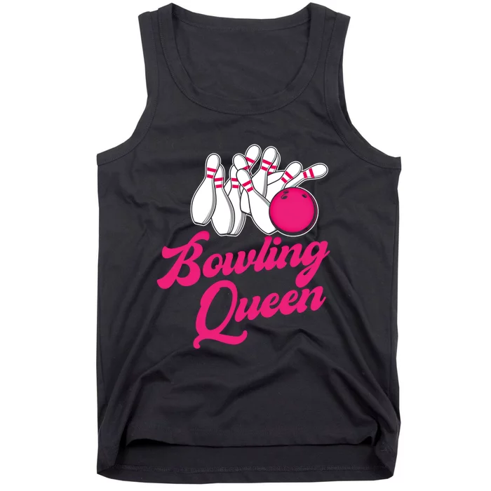 Bowling Queen Gift Tank Top