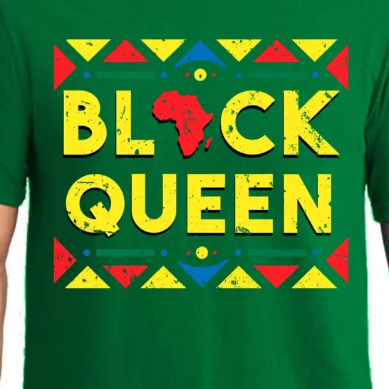 Black Queen Great Gift African Roots Black History Month Gift Funny Gift Pajama Set