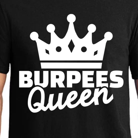 Burpees Queen Great Gift Pajama Set