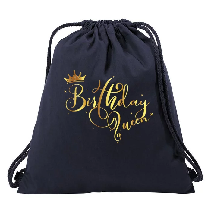 Birthday Queen Gift Daughter Or Mom´s Birthday Party Funny Gift Drawstring Bag