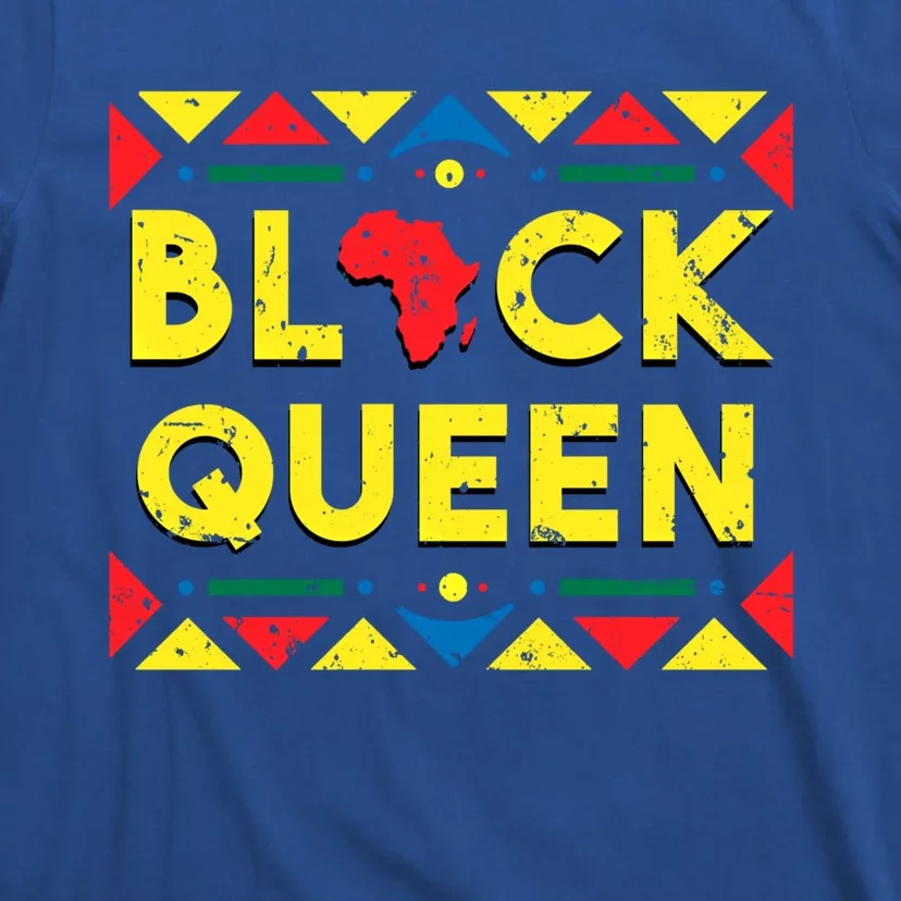 Black Queen Great Gift African Roots Black History Month Gift T-Shirt