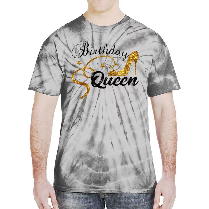 Birthday Queen Happy Birthday Party Funny Gifts Tie-Dye T-Shirt