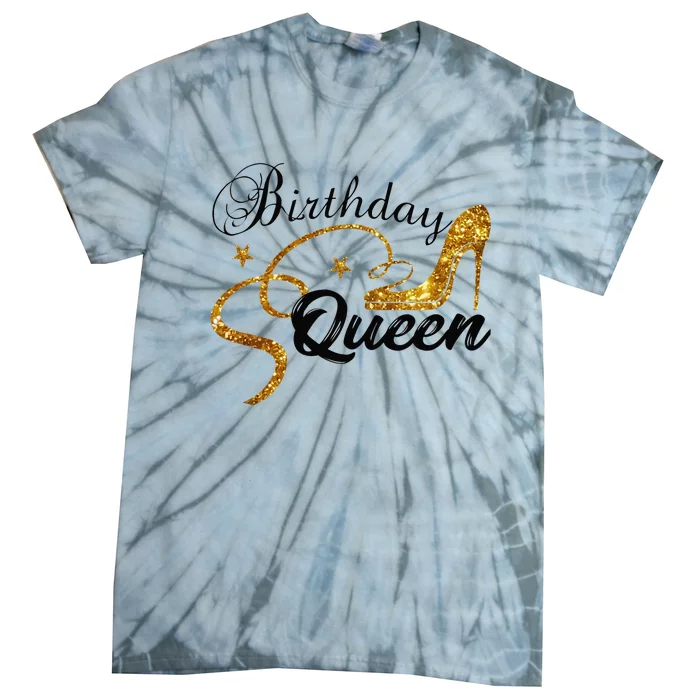 Birthday Queen Happy Birthday Party Funny Gifts Tie-Dye T-Shirt