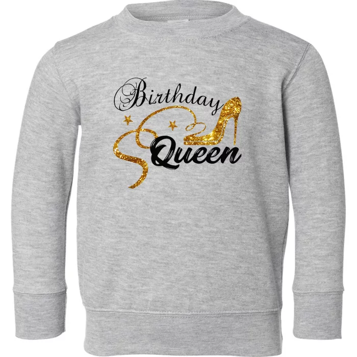 Birthday Queen Happy Birthday Party Funny Gifts Toddler Sweatshirt