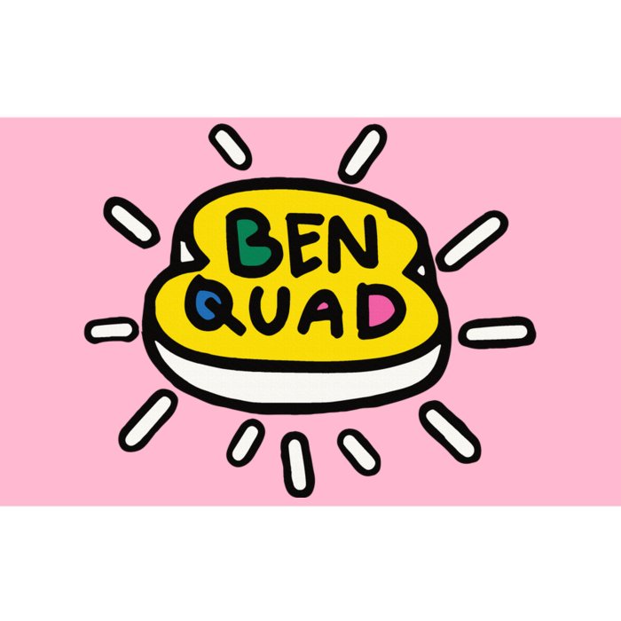 Ben Quad Holy Toast Bumper Sticker