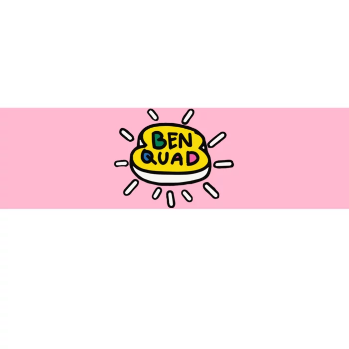 Ben Quad Holy Toast Bumper Sticker