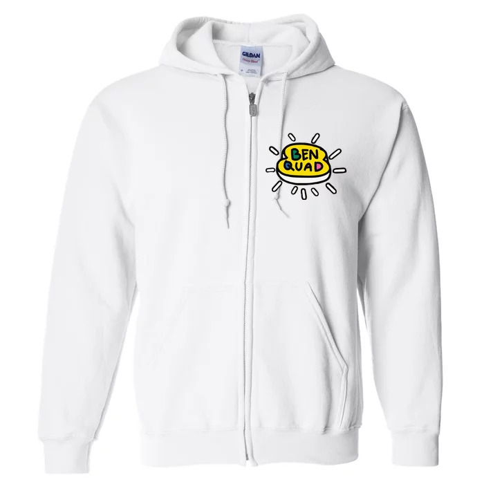 Ben Quad Holy Toast Full Zip Hoodie