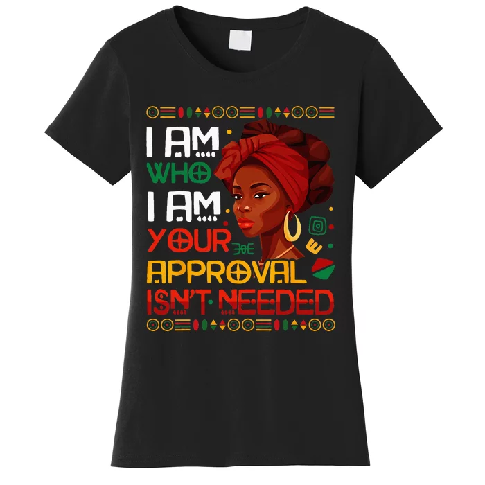 Black Queen Juneteenth Black History Month African Women's T-Shirt